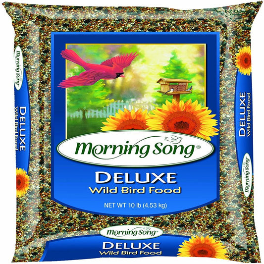 Morning Song 11963 Deluxe Wild Bird Food Bag, 10-Pound Animals & Pet Supplies > Pet Supplies > Bird Supplies > Bird Food Morning Song 10 lbs  