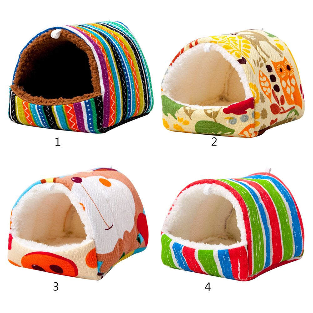 Small Animals Warm House Cage Supplies Hedgehog Guinea Pig Squirrel Hamster Nest Animals & Pet Supplies > Pet Supplies > Small Animal Supplies > Small Animal Habitats & Cages Vonets   