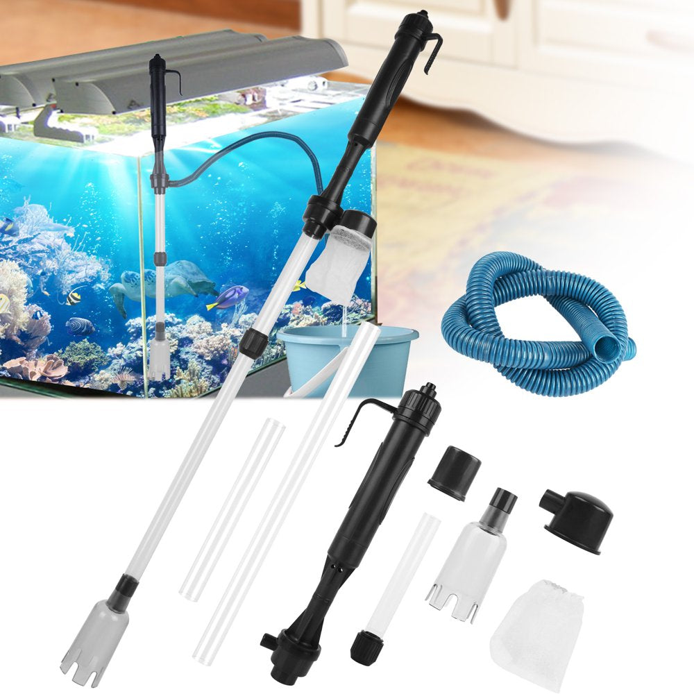 Aquarium Manual Cleaner Tool, Imountek Gravel Vacuum Cleaner Fish Tank Cleaning Syphon Water Animals & Pet Supplies > Pet Supplies > Fish Supplies > Aquarium Cleaning Supplies GPCT   