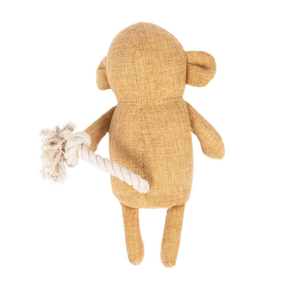 Vibrant Life Tan Monkey Plush Dog Toy Animals & Pet Supplies > Pet Supplies > Dog Supplies > Dog Toys Mission Pets   