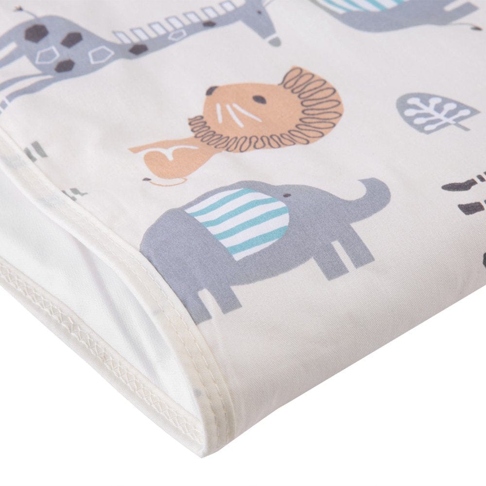 75 X 120Cm 3Layers Cotton Waterproof Baby Urine Pad Mat Bed Nappy Liner(Beige Deer) Animals & Pet Supplies > Pet Supplies > Dog Supplies > Dog Diaper Pads & Liners Domqga   