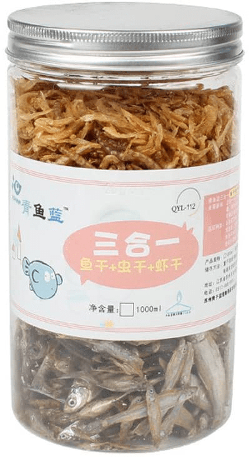 750Ml Aquatic Turtle Food High Protein Dried Mealworms Bulk Freeze Shrimp Fish Food Treats for Reptile Snacks Animals & Pet Supplies > Pet Supplies > Reptile & Amphibian Supplies > Reptile & Amphibian Food JackSuper   