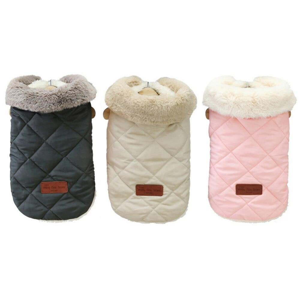 Elaydool Warm Pet Dog Clothes Fleece Puppy Outfit Vest Jacket Coat for Small Medium Dog Costume French Bulldog Chihuahua Apparel Animals & Pet Supplies > Pet Supplies > Dog Supplies > Dog Apparel Elaydool   