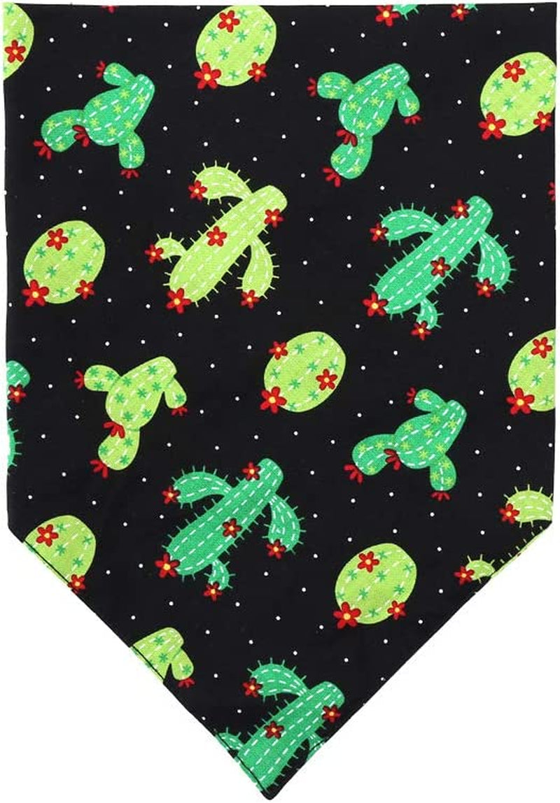 KZHAREEN Dog Bandana Reversible Triangle Bibs Scarf Accessories for Dogs Cats Pets Animals & Pet Supplies > Pet Supplies > Dog Supplies > Dog Apparel KZHAREEN   