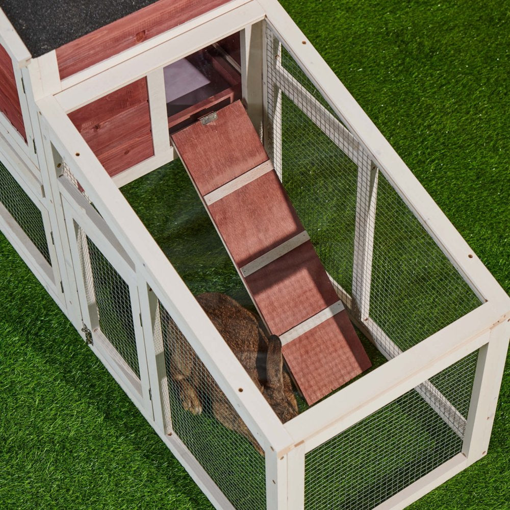 Anysun Small Animal Habitat Cage, Wooden, Ventilation Door, Removable Tray, Ramp Animals & Pet Supplies > Pet Supplies > Small Animal Supplies > Small Animal Habitats & Cages General   