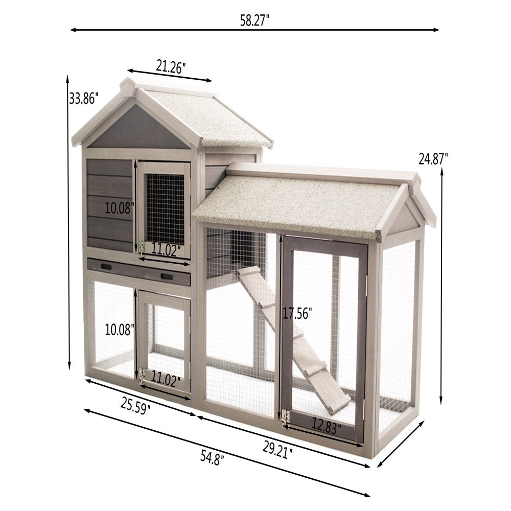 Anysun Small Animal Habitat Cage for Outdoor and Indoor Use Animals & Pet Supplies > Pet Supplies > Small Animal Supplies > Small Animal Habitats & Cages General   