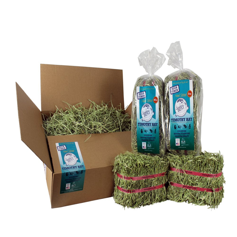 Grandpa'S Best Timothy 10Lb Loose Boxed Hay for Small Animals Animals & Pet Supplies > Pet Supplies > Small Animal Supplies > Small Animal Food Grandpa's Best   