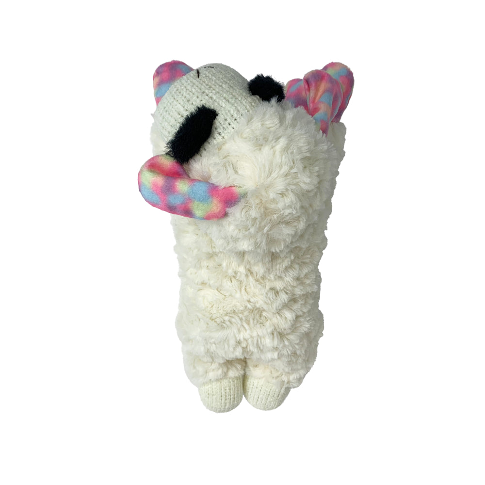 Multipet Medium Lamb Chop Dog Toy, Size 12 Inches, Pastel Colors