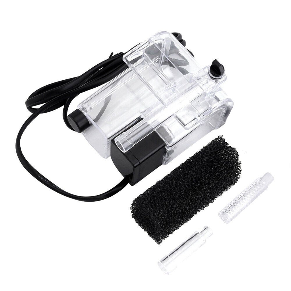 Aquarium Fish Tank Waterfall Filter Pump Hang on Back Pump Wall Mounted Filtration New Aqua World Animals & Pet Supplies > Pet Supplies > Fish Supplies > Aquarium Filters Saekor   