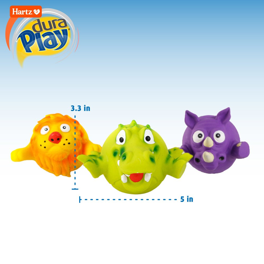 Hartz Dura Play Zoo Balloons Dog Toy, Animal May Vary Animals & Pet Supplies > Pet Supplies > Dog Supplies > Dog Toys Hartz Mountain Corp   