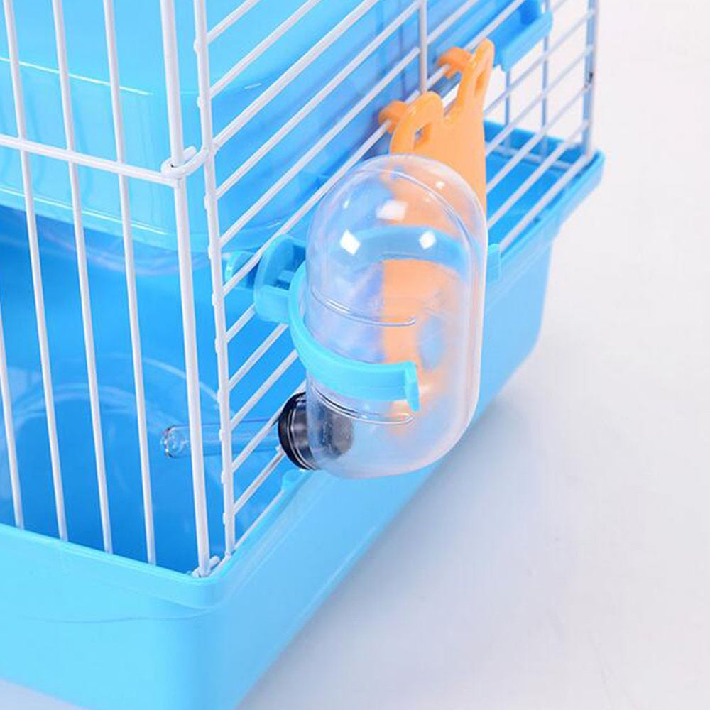 Assembly Pet Cage DIY Three Level Hamster Mice Habitat with Wheel & Slide for Small Animals Animals & Pet Supplies > Pet Supplies > Small Animal Supplies > Small Animal Habitats & Cages Generic   