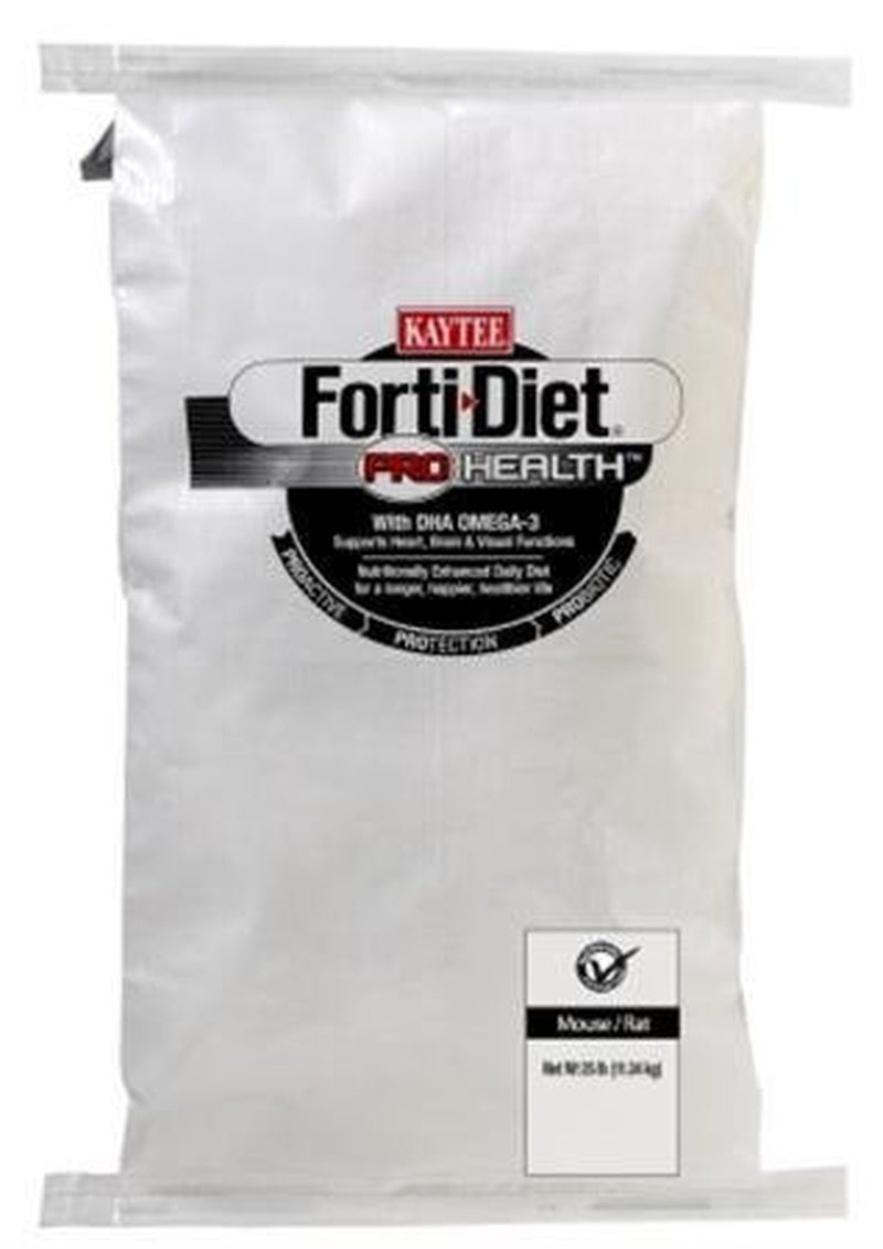 Kaytee Forti-Diet Pro Health Mouse, Rat &Amp; Hamster Food, 25 Lb