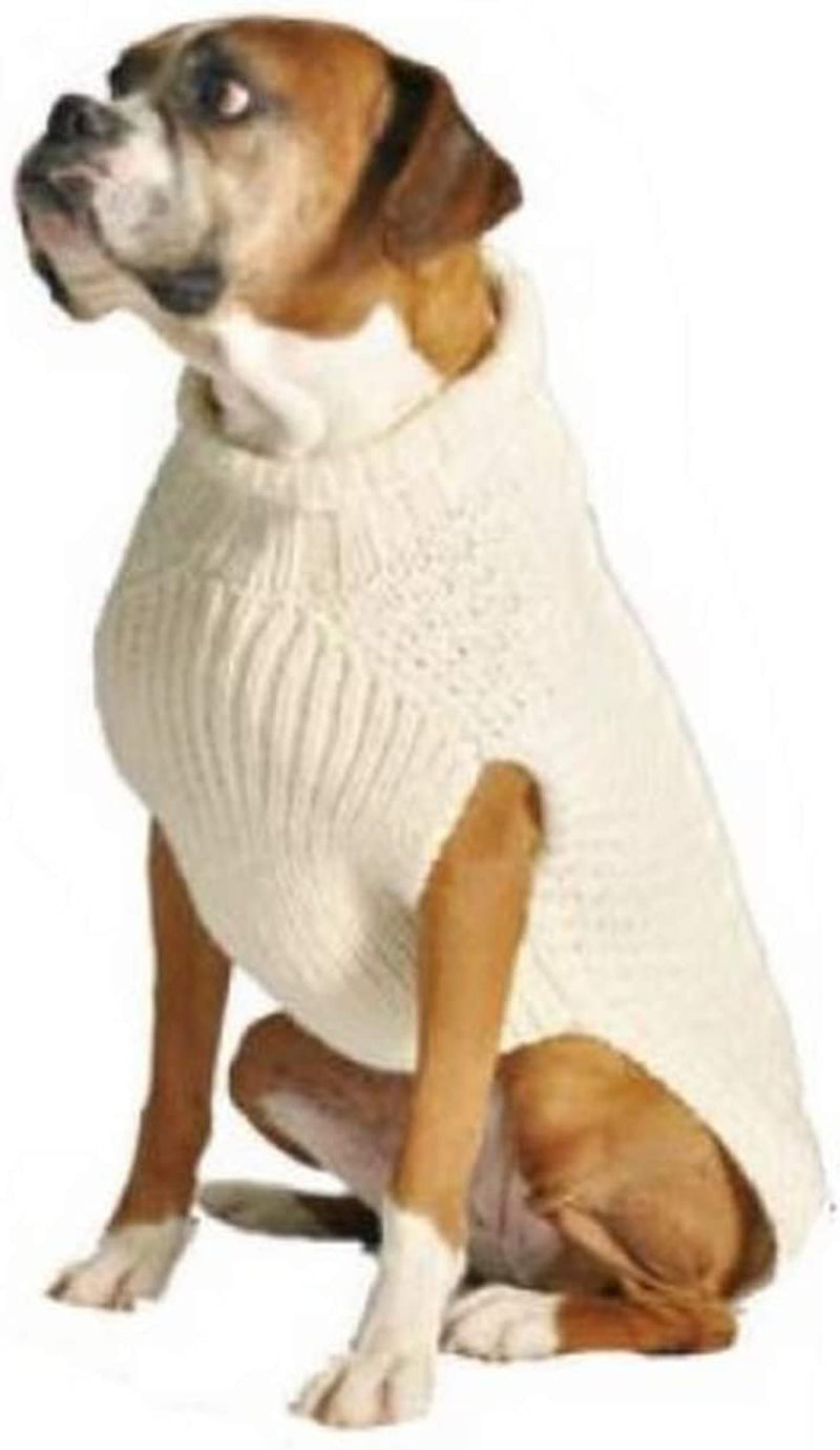 Chilly Dog Tural Cable Dog Sweater, Xx-Large Animals & Pet Supplies > Pet Supplies > Dog Supplies > Dog Apparel Chilly Dog   