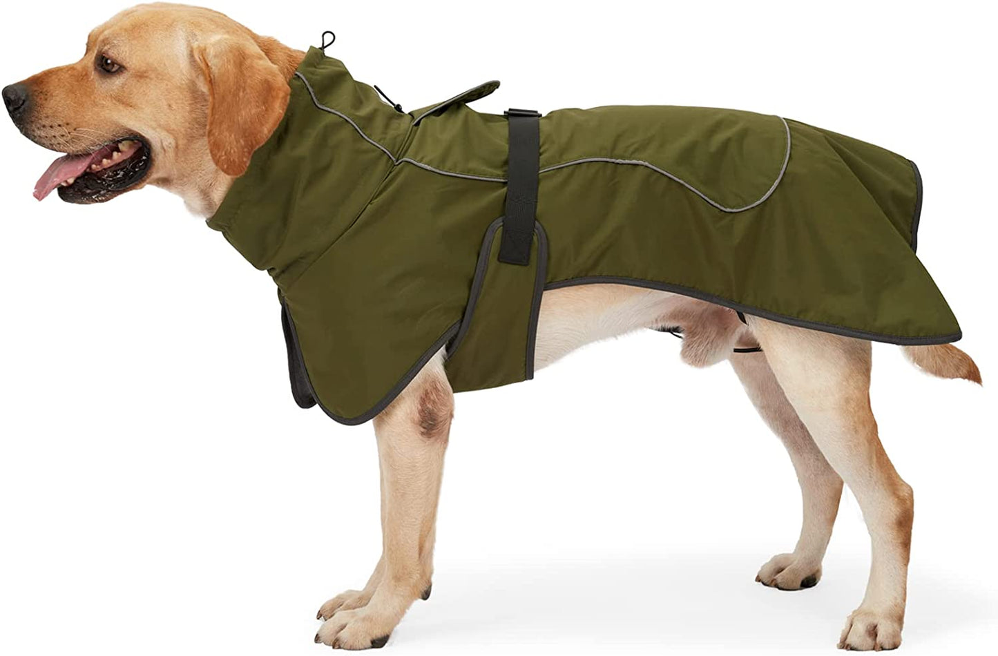 Dog Winter Jacket Cozy Reflective Waterproof Dog Winter Coat Windproof Warm Winter Dog Jacket Comfortable Dog Clothing for Cold Weather Unique Stylish for Large Dogs Walking Hiking Trave Animals & Pet Supplies > Pet Supplies > Dog Supplies > Dog Apparel Dotoner Green X-Small 