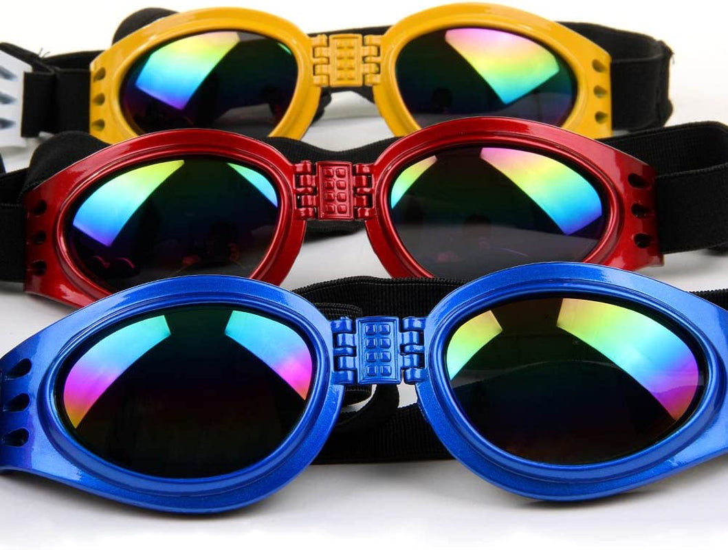 Jd.Gems Stylish Multi-Color Cute Pet Dog Sunglasses Waterproof Protection Goggles Animals & Pet Supplies > Pet Supplies > Dog Supplies > Dog Apparel JD Gems   