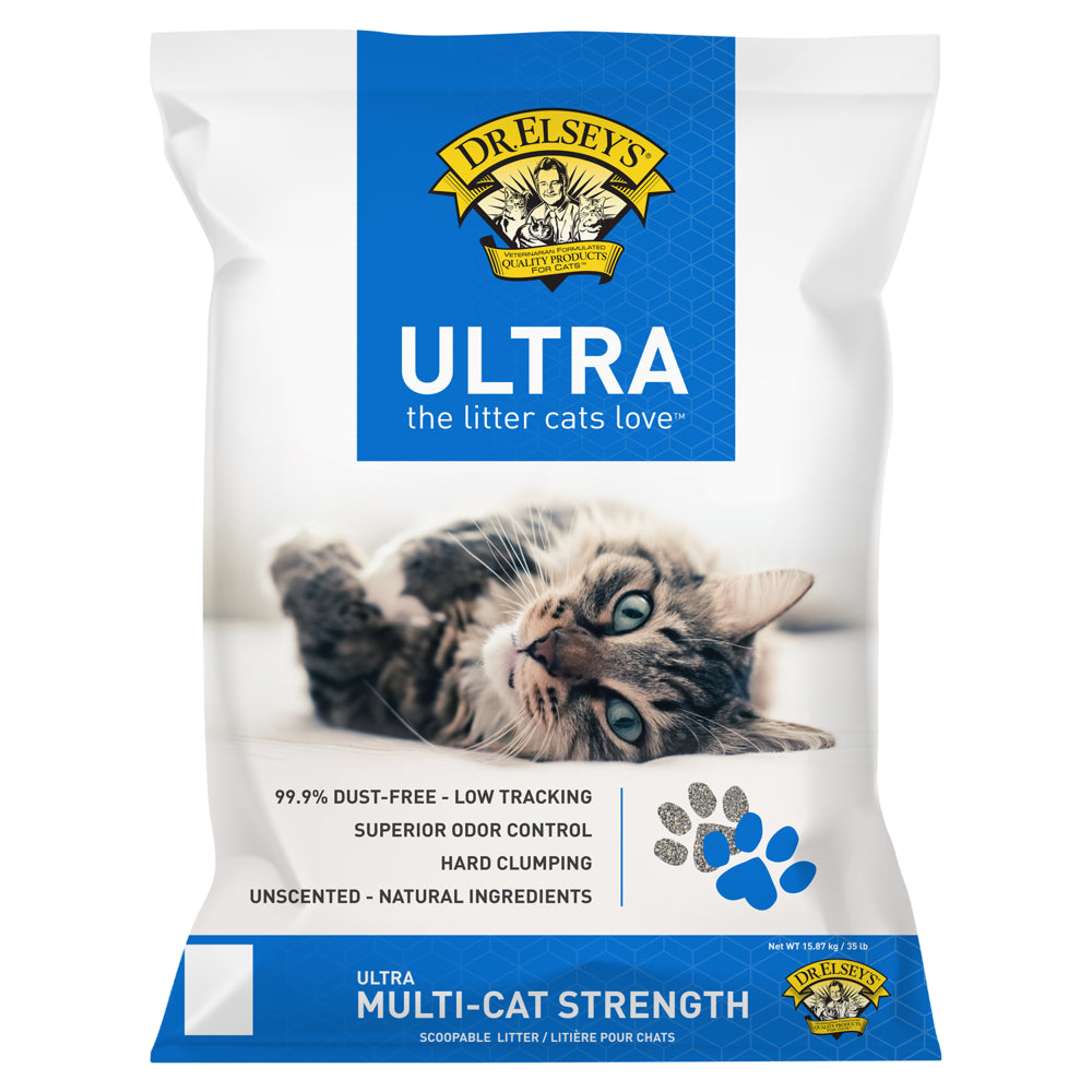 Dr. Elsey'S Precious Cat Ultra Unscented Clumping Clay Cat Litter, 40Lb Bag Animals & Pet Supplies > Pet Supplies > Cat Supplies > Cat Litter Precious Cat 35 lbs  