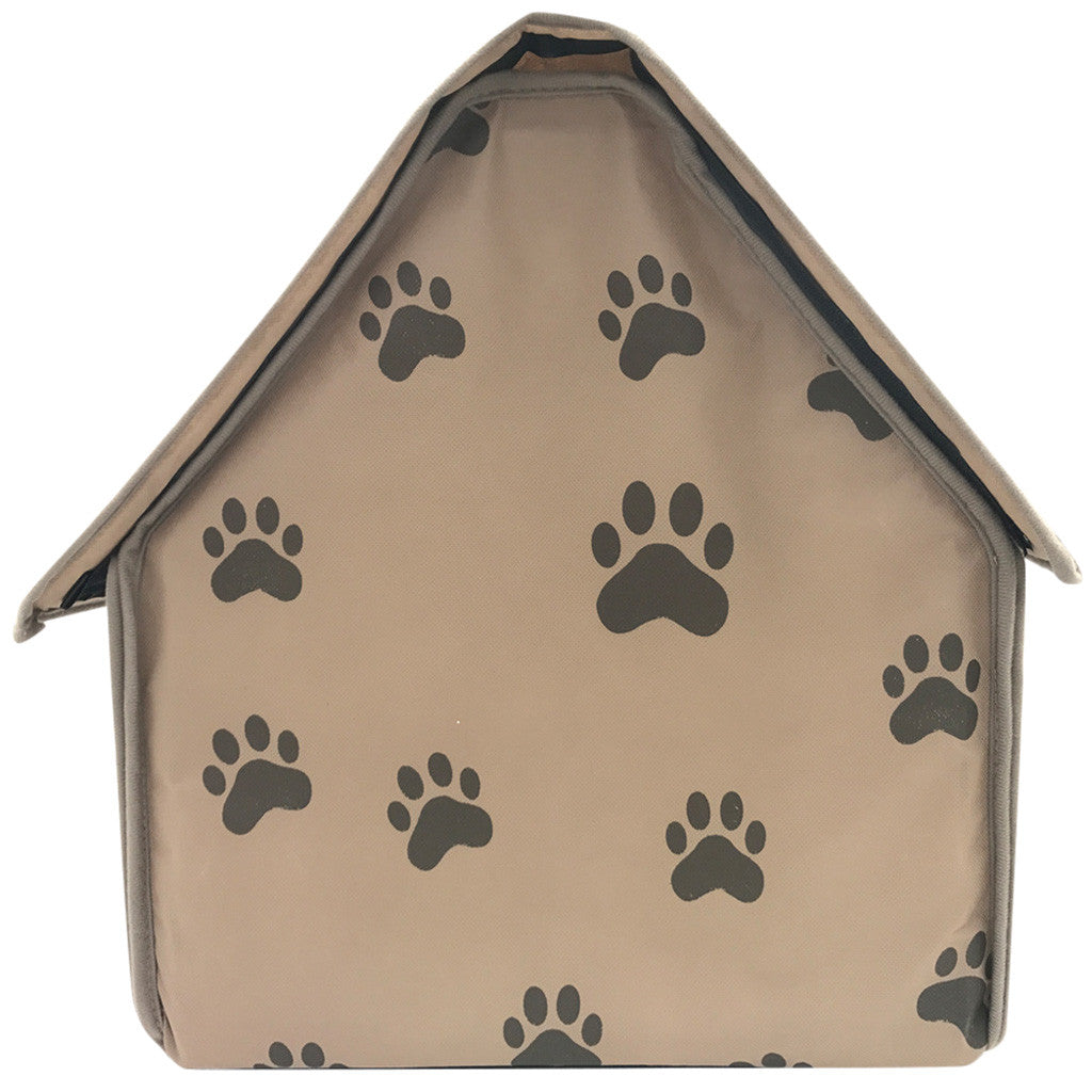 Foldable Dog House Small Footprint Pet Bed Tent Cat Kennel Indoor Portable Trave