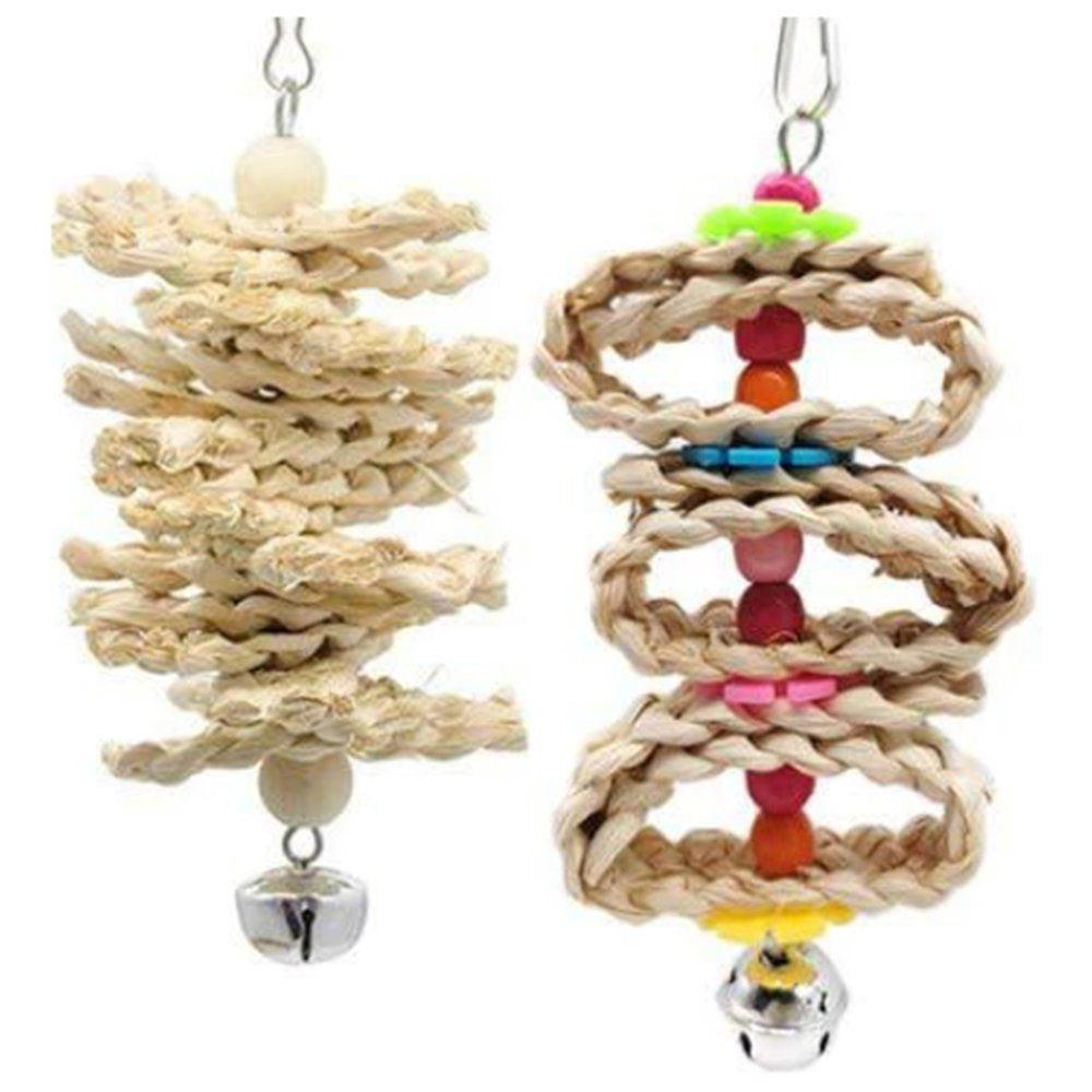 Bird Toys Perch Accessories for Parrot Swing Toys Ladder Pet DIY African Grey Budgie Papegaaien Speelgoed