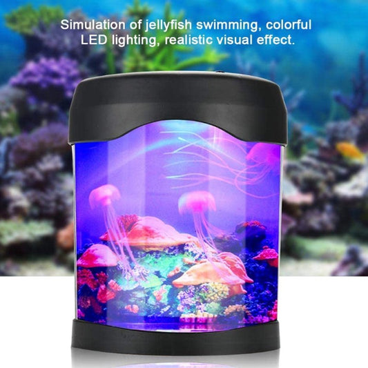 Aousthop LED Jellyfish Lava Lamp, Fantasy Jelly Fish Lamp Electric Aquarium Tank Mood Night Light with 5 Color-Changing, Home Office Bedroom Desktop Decoration Magic Lamp Gift for Kids Men Women Animals & Pet Supplies > Pet Supplies > Fish Supplies > Aquarium Lighting Aousthop   