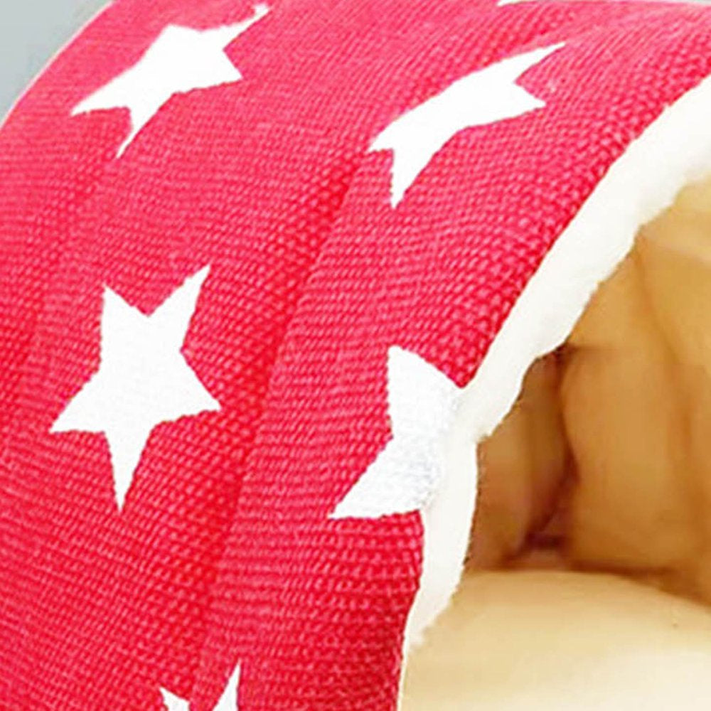 Realyc Sleeping Bed Breathable Keep Warm anti Slip Mini Animal Sleeping Bed for Parakeet