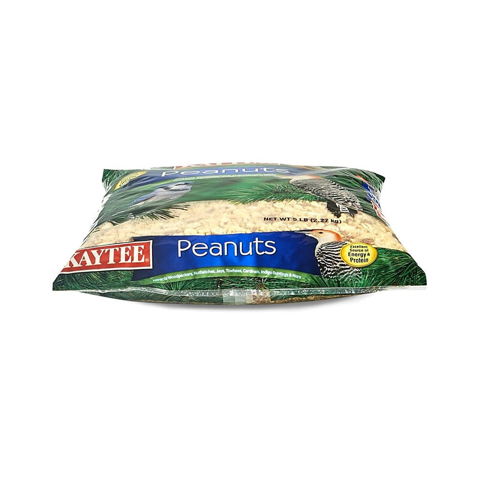 Kaytee Shelled Peanuts Wild Bird Food , 5 Lb. Animals & Pet Supplies > Pet Supplies > Bird Supplies > Bird Food CENTRAL GARDEN & PET COMPANY   