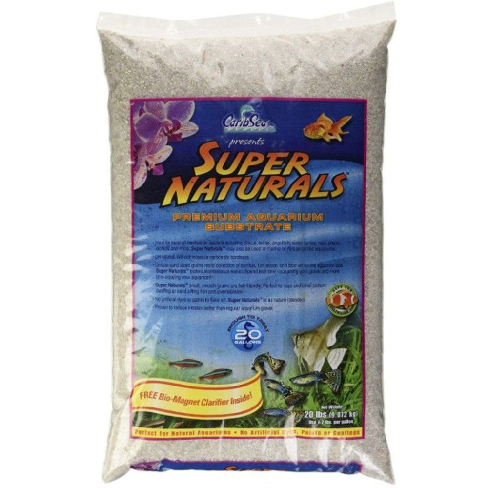 Caribsea Super Naturals Freshwater Substrate Torpedo Beach Animals & Pet Supplies > Pet Supplies > Fish Supplies > Aquarium Gravel & Substrates Caribsea 20 lbs  