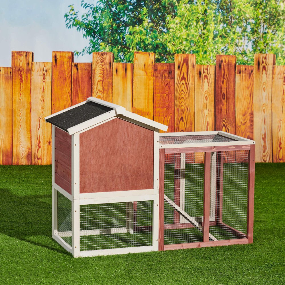 Anysun Small Animal Habitat Cage, Weatherproof, Wood, 48" L Animals & Pet Supplies > Pet Supplies > Small Animal Supplies > Small Animal Habitats & Cages General   