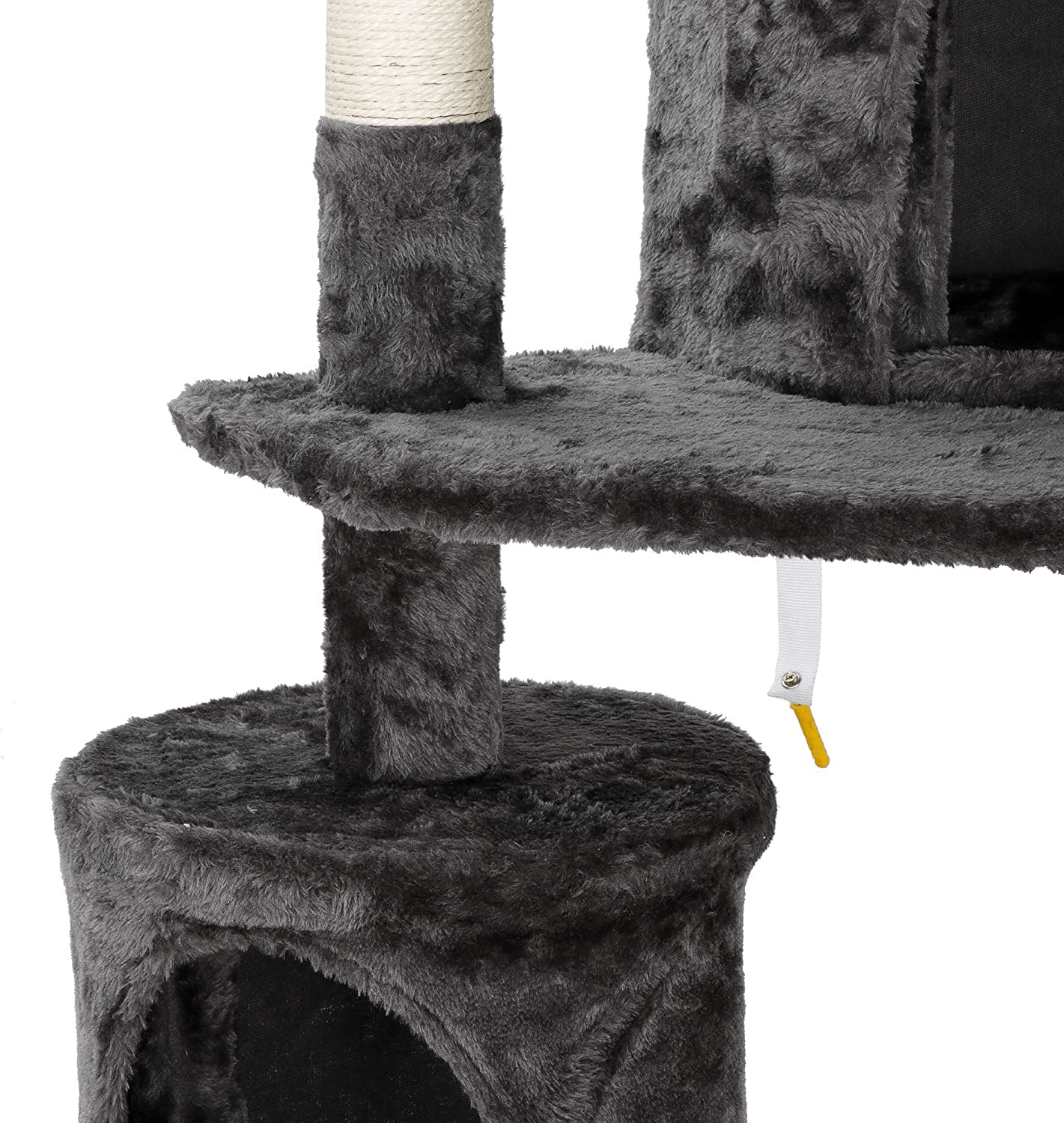 79 Inches Multi-Level Cat Tree Tower with Scratching Posts Perch Hammock Pet Furniture Kitten Activity Tower Kitty Play House Animals & Pet Supplies > Pet Supplies > Cat Supplies > Cat Furniture Pet Republic   