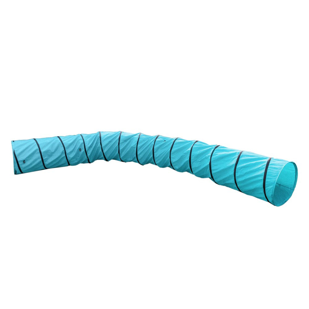 OTVIAP 18' Agility Training Tunnel Pet Dog Play Outdoor Obedience Exercise Equipment Blue , Outdoor Pet Tunnel , Pet Training Tunnel Animals & Pet Supplies > Pet Supplies > Dog Supplies > Dog Treadmills OTVIAP   