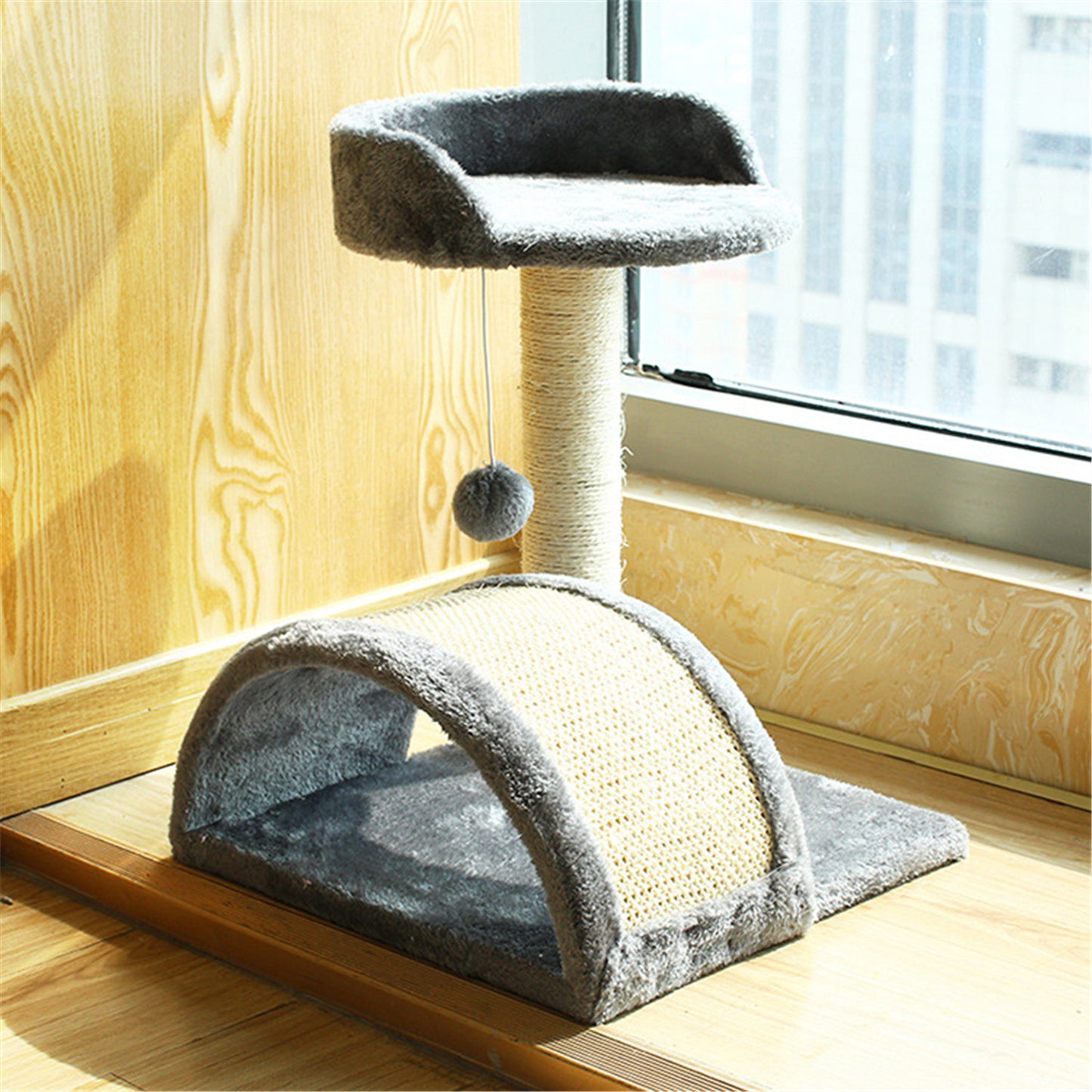 Cat Tree Scratching Post Scratcher Tower Condo Furniture Trees Small Cat Tree with Large Platform for Kitten Animals & Pet Supplies > Pet Supplies > Cat Supplies > Cat Furniture HUA TRADE   