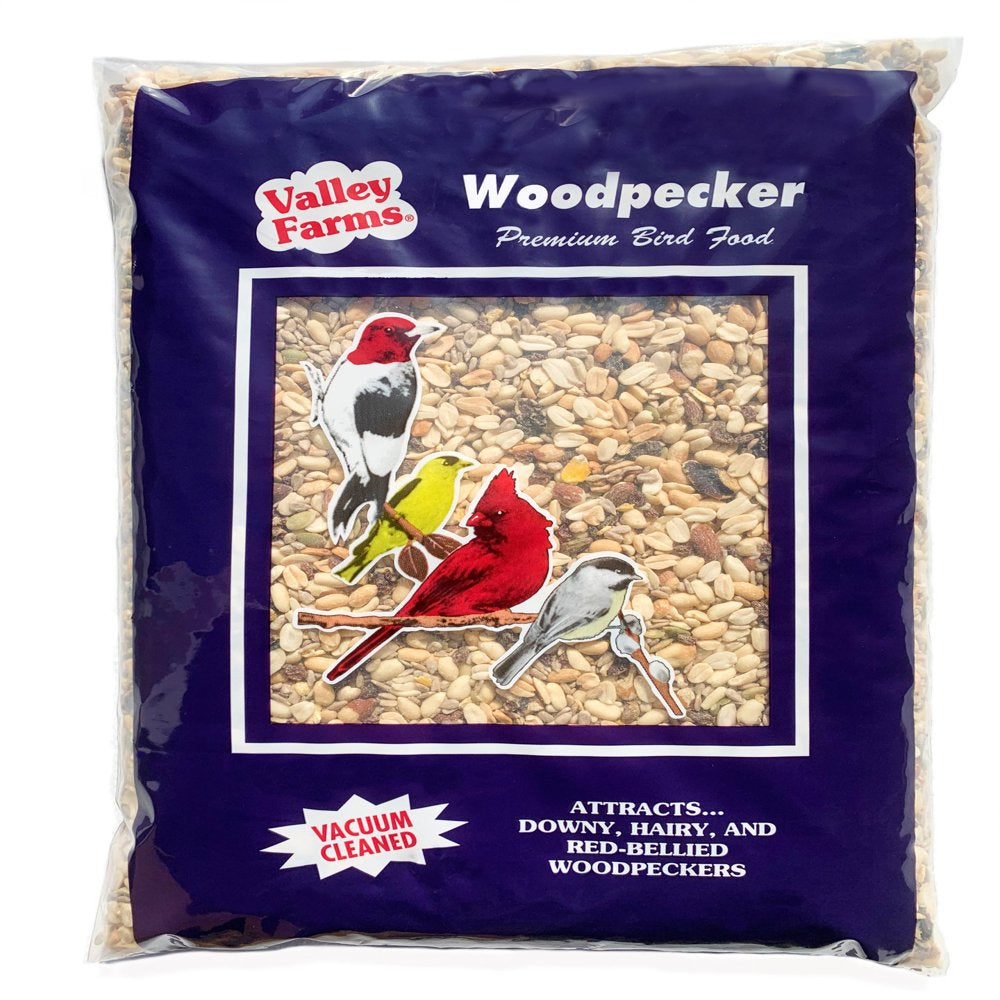 Valley Farms Woodpecker Mix Wild Bird Food -Best Kept Secret: Attracts Many Wild Bird Species Very Well! Animals & Pet Supplies > Pet Supplies > Bird Supplies > Bird Food Valley Farms 15 lbs  