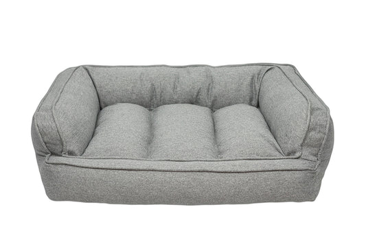 Arlee Memory Foam Sofa and Couch Style Pet Bed for Dogs and Cats