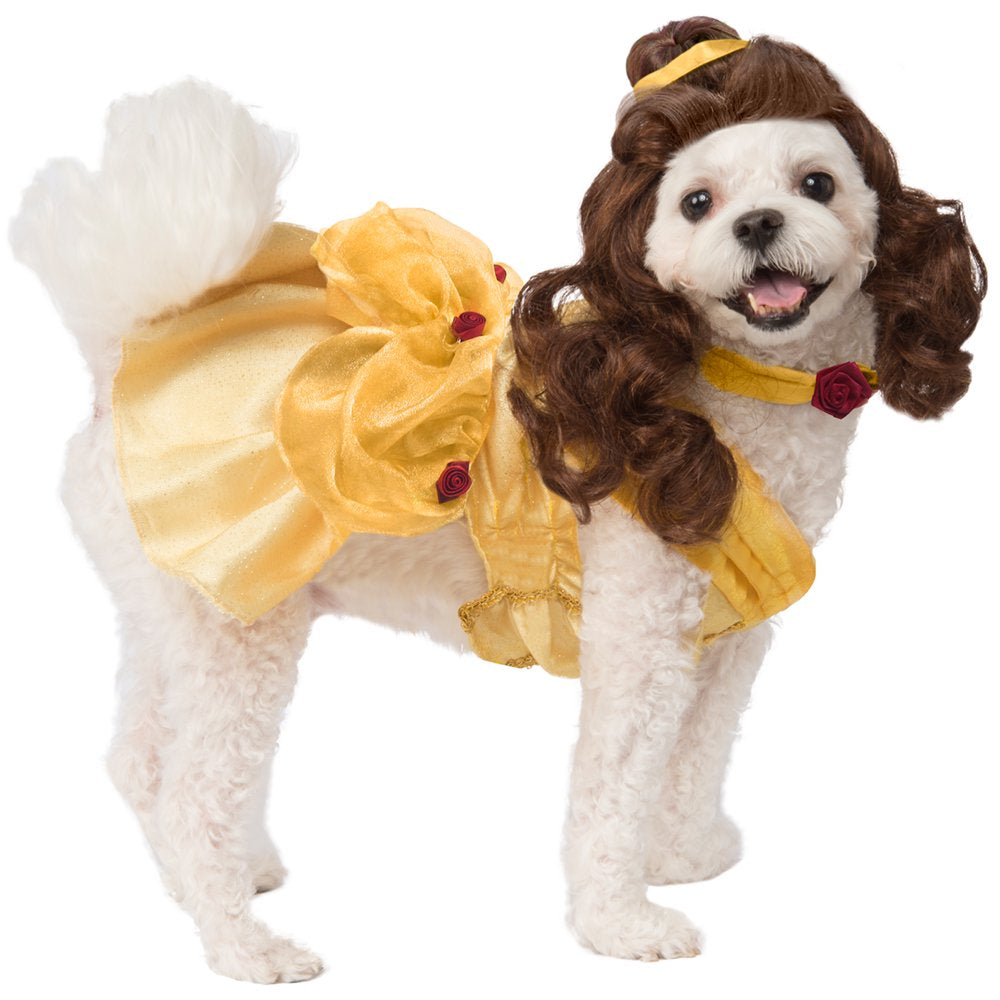 Disney Beauty and the Beast Belle Pet Costume for Dog or Cat Animals & Pet Supplies > Pet Supplies > Dog Supplies > Dog Apparel Rubies XL  