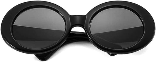 Gigicloud Small Cat Glasses Pet Sunglasses Windproof Dustproof round Dog Glasses Pet Sunglasses for Small Medium Dogs Cats Party Cosplay Costume Photo Prop Animals & Pet Supplies > Pet Supplies > Dog Supplies > Dog Apparel Gigicloud Black Frame Grey Lens  