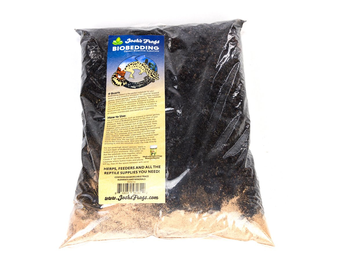 Josh'S Frogs Biobedding Desert Bioactive Substrate (4 Quarts) Animals & Pet Supplies > Pet Supplies > Fish Supplies > Aquarium Gravel & Substrates Josh's Frogs   