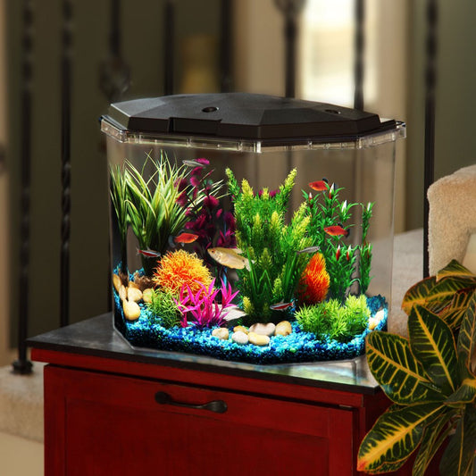 Kollercraft Smart Tank 6.5-Gallon Aquarium Kit, Create Custom LED Light Colors, Monitor Tank Temperature, Schedule Maintenance Reminders and Alerts Easily from Your Iphone or Android Animals & Pet Supplies > Pet Supplies > Fish Supplies > Aquarium Lighting Kollercraft   