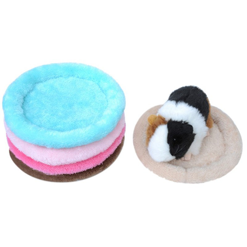 Fymall Pet Winter Warm Sleeping Bed round Soft Fleece Mat for Small Cats Pet, Size: 8.65"/5.9" Animals & Pet Supplies > Pet Supplies > Cat Supplies > Cat Beds Fymall   