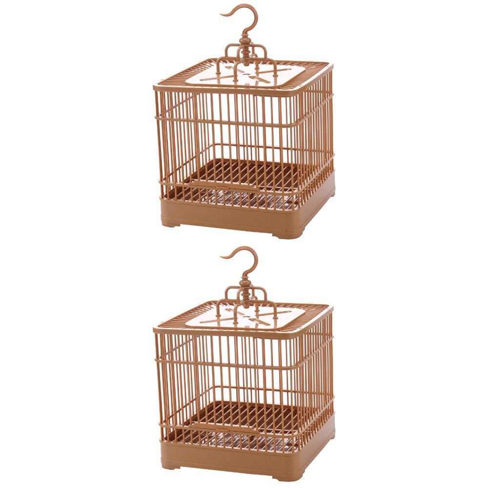 TOYMYTOY Cage Bird Hanging Parrotcage Carrier Display Carrier Swings Flight Stand Birdcages Perch Pigeon Nests Cockatiel Parakeet Animals & Pet Supplies > Pet Supplies > Bird Supplies > Bird Cages & Stands TOYMYTOY   