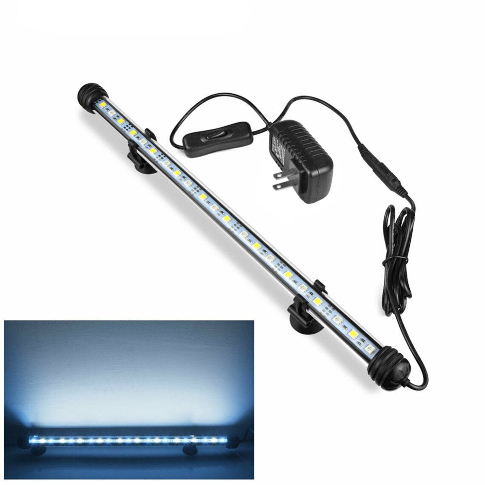 Fish Tank RGB LED Light Bar Strip Submersible Waterproof Lamp Crystal Glass Lights US Plug Animals & Pet Supplies > Pet Supplies > Fish Supplies > Aquarium Lighting CN   