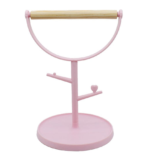 Parrot Play Exercise Stand Perch Gym Training Playstand for Small Medium Parrot Animals & Pet Supplies > Pet Supplies > Bird Supplies > Bird Gyms & Playstands Vonets   