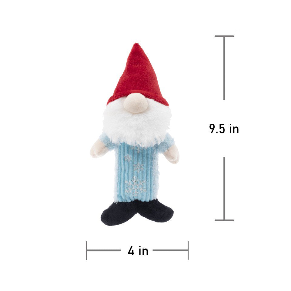 Vibrant Life Holiday 9.5 Inch Stuffed Plush Squeaky Christmas Gnome Stick Dog Toy Animals & Pet Supplies > Pet Supplies > Dog Supplies > Dog Toys Dan Dee International   