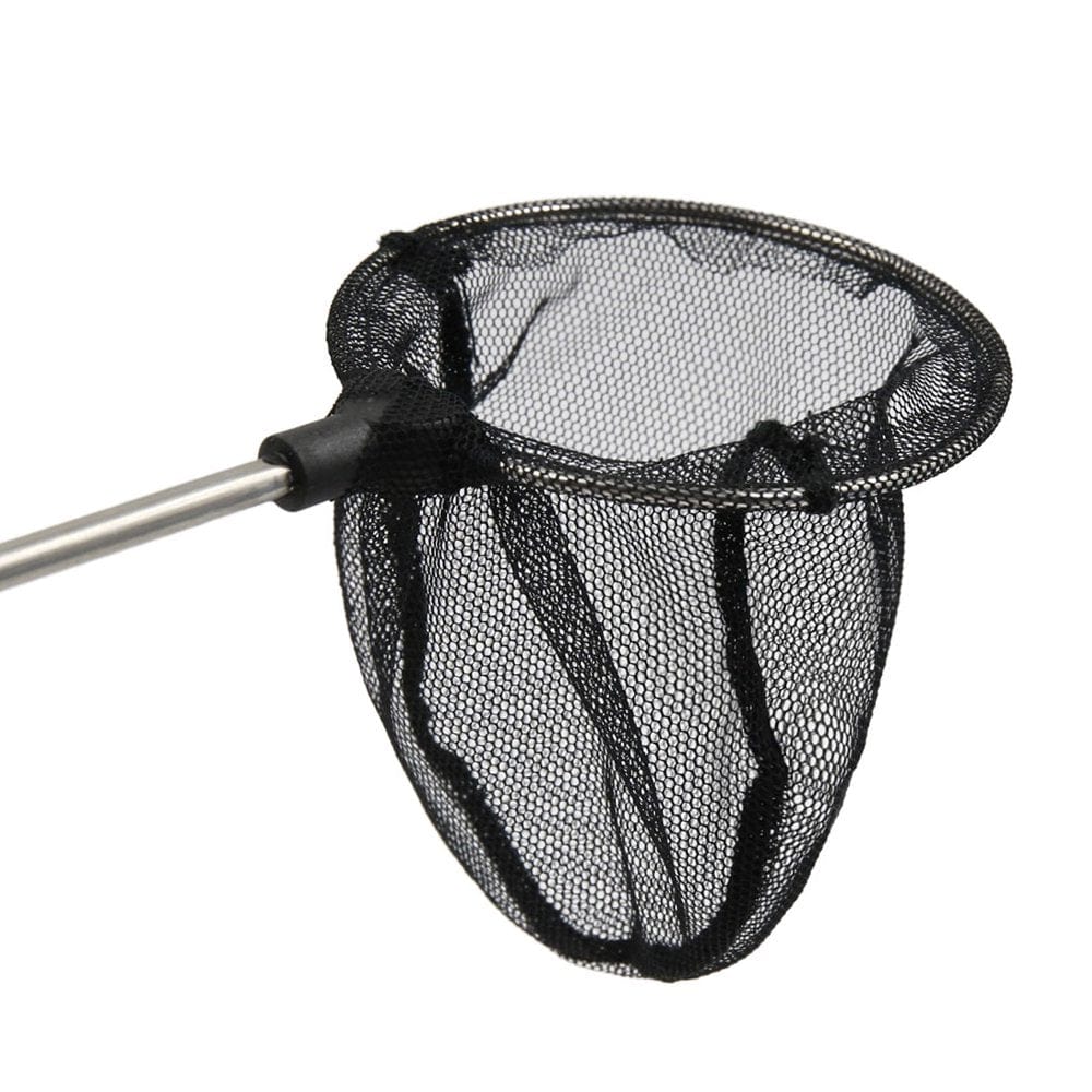 7Cm Dia Stainless Steel Telescopic Handle Aquarium Pond Shrimp Fish Skimming Net Animals & Pet Supplies > Pet Supplies > Fish Supplies > Aquarium Fish Nets Unique-Bargains   