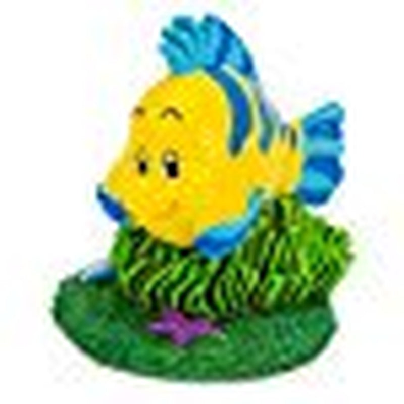 Penn-Plax Little Mermaid Aquarium Ornament – Flounder – Mini Resin Animals & Pet Supplies > Pet Supplies > Fish Supplies > Aquarium Decor Penn-Plax   