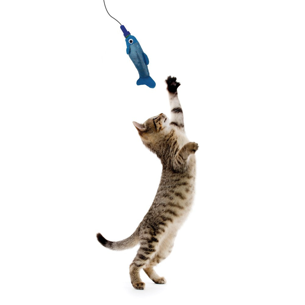 Cat-Fish, Cat Fishing Pole Teaser Toy Animals & Pet Supplies > Pet Supplies > Cat Supplies > Cat Toys L'chic   