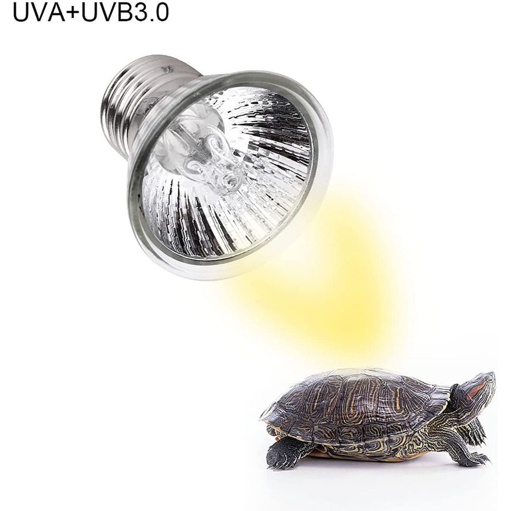 Reptile Heat Lamp,Heat Spotlight for Aquarium Reptile,Reptiles Habitat Sun Heat Lamp Bulb,Uva UVB Light Pet Heating Bulb(25W,110V)  Heat Lamp   