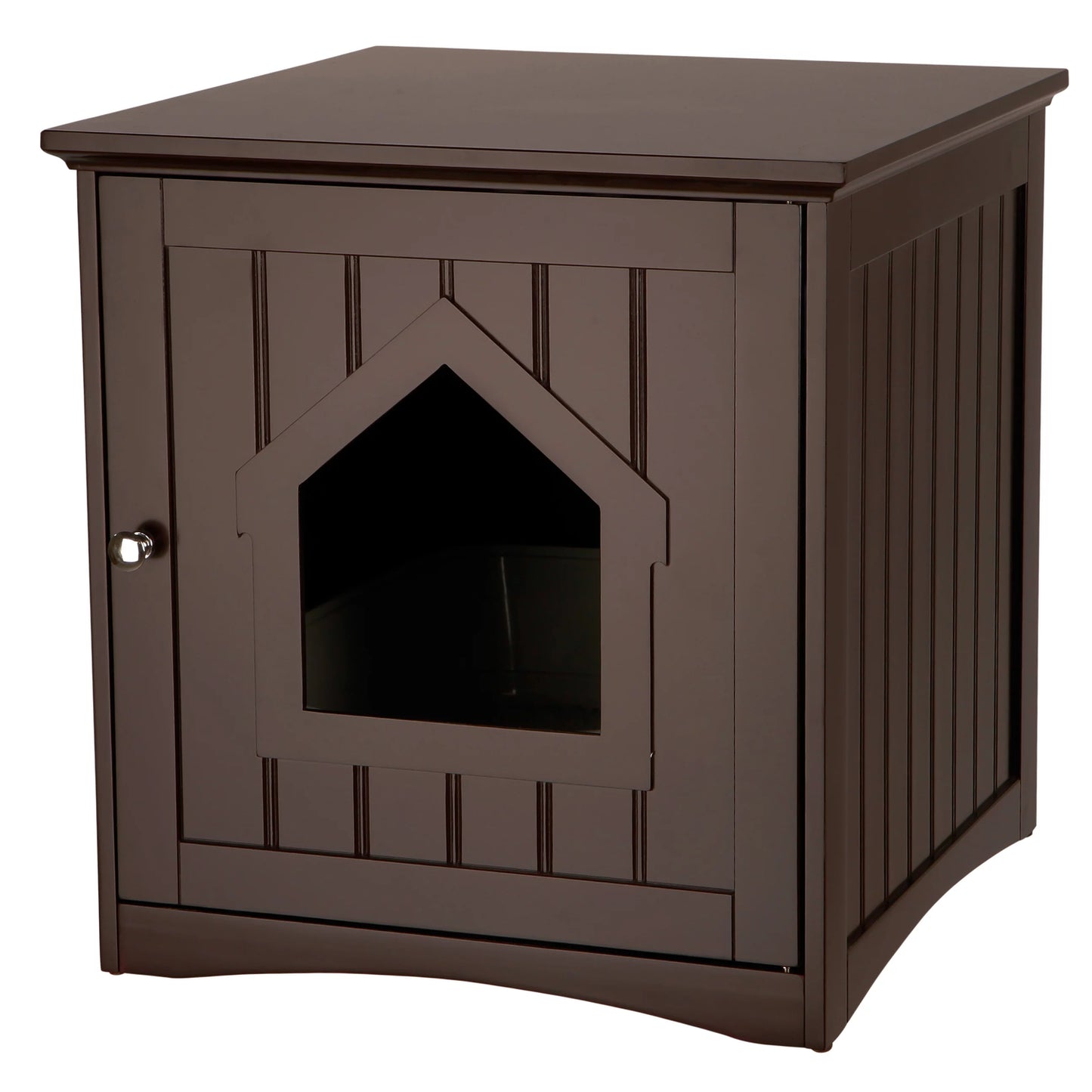 TRIXIE Litter Box Enclosure-Indoor Pet Home, Espresso-Brown Animals & Pet Supplies > Pet Supplies > Cat Supplies > Cat Furniture TRIXIE Espresso Brown  