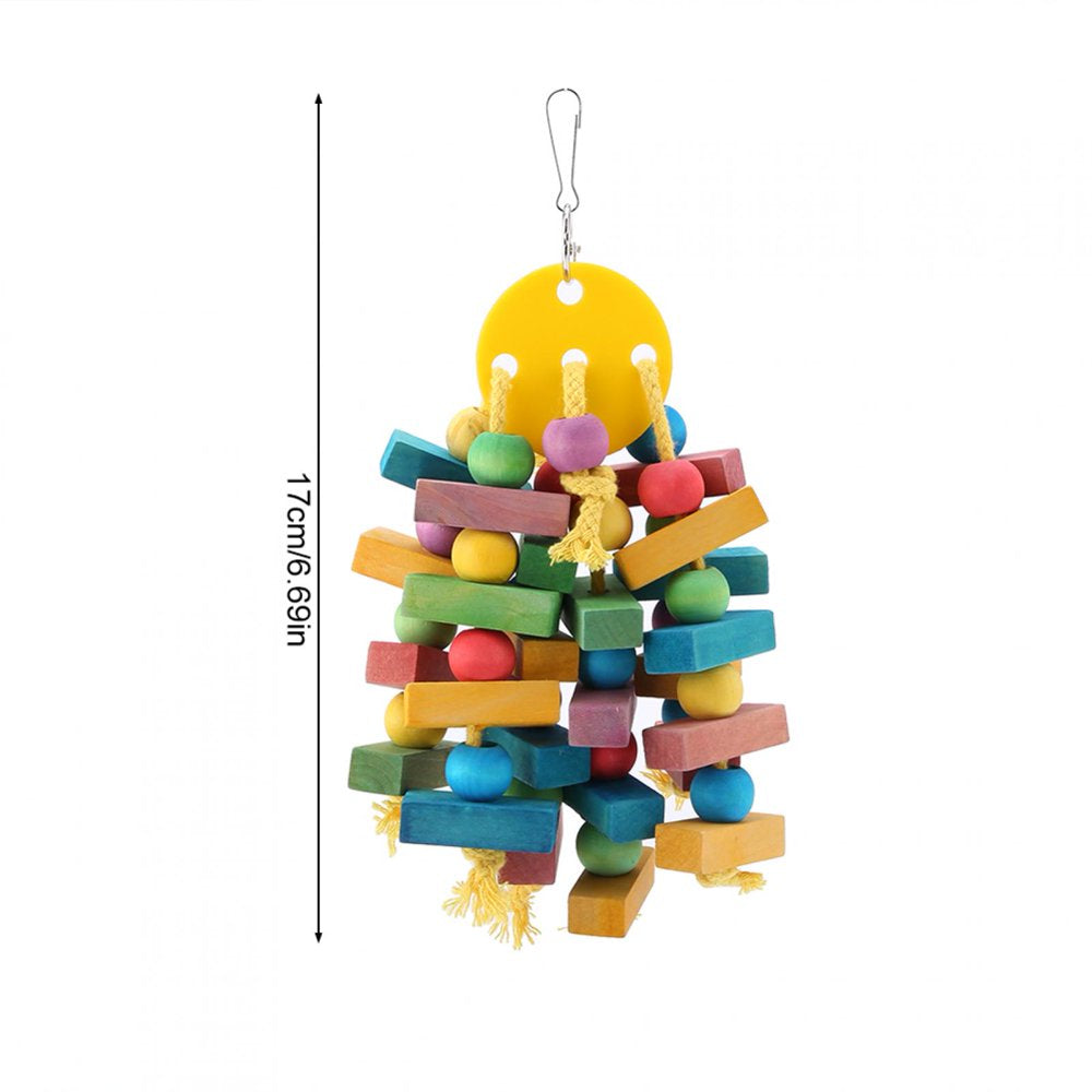 EBTOOLS Hanging Cockatoo Toys, Wooden Toy, for Parrots Birds Animals & Pet Supplies > Pet Supplies > Bird Supplies > Bird Toys FAGINEY   