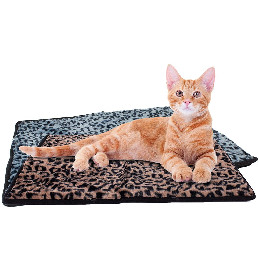 Downtown Pet Supply Thermal Cat Bed - Insulated Cat Mat with Aluminum Film & Sherpa Backing - Washer Safe Faux Fur Cover - Self-Warming Nap Animals & Pet Supplies > Pet Supplies > Cat Supplies > Cat Beds Downtown Pet Supply Connectable: Regular Beige 