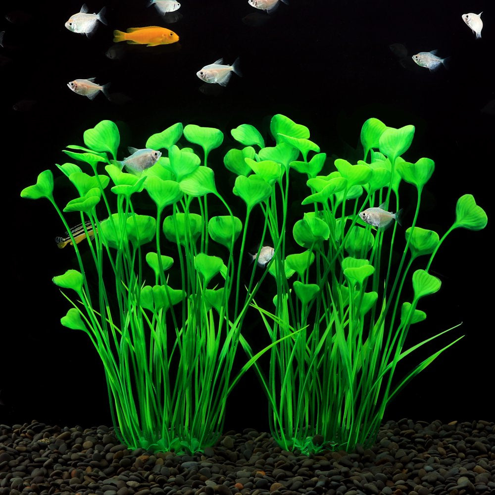 Mylifeunit Plastic Fish Tank Plants, Artificial Tall Aquarium Plants for Fish Tank Decor, 15.75 Inches ( Pack of 2) Animals & Pet Supplies > Pet Supplies > Fish Supplies > Aquarium Decor MyLifeUNIT   