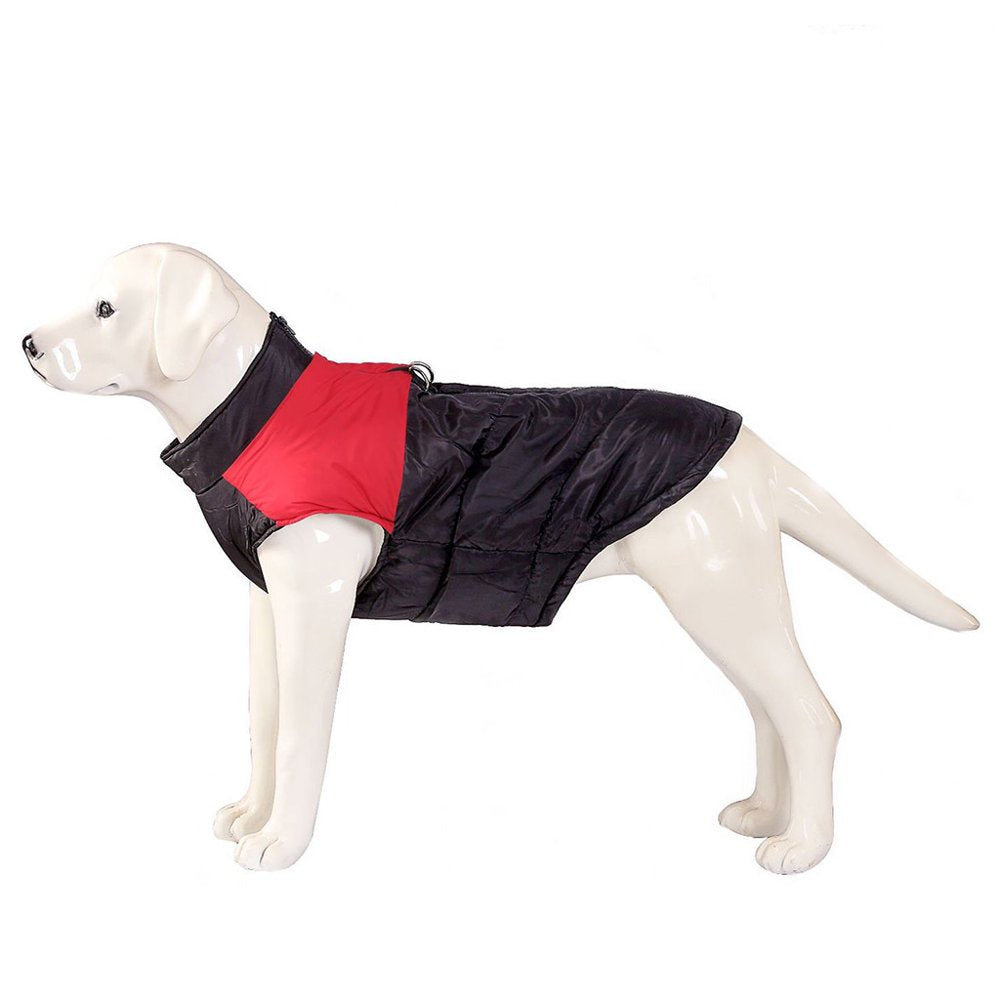 Summer Sale Maplople Us Pet Dog Vest Jacket Warm Waterproof Clothes Winter Padded Coat Small/Large Big Deal Y Big Deal Y Animals & Pet Supplies > Pet Supplies > Dog Supplies > Dog Diaper Pads & Liners Maplople- XXXXXL Red 